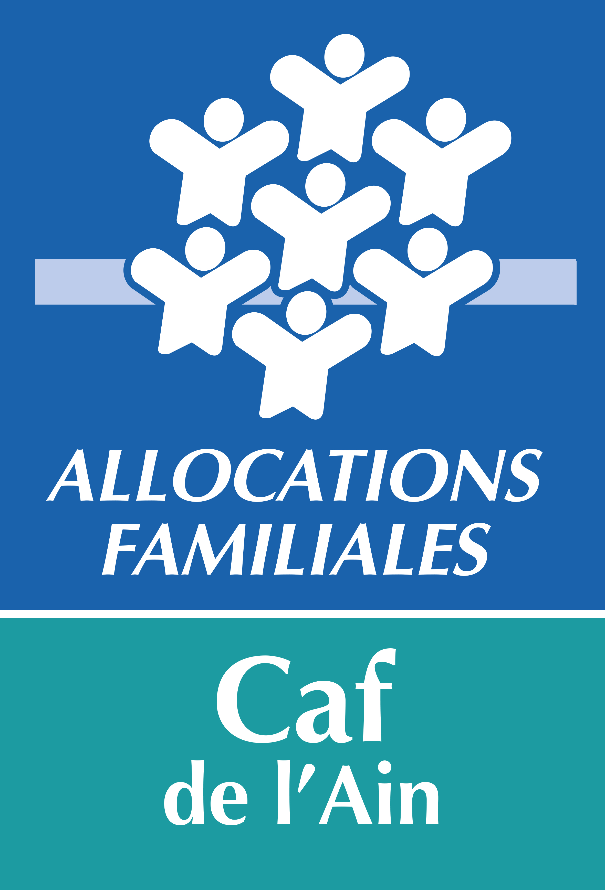 Logo Caisse d'Allocations Familiales de l'Ain